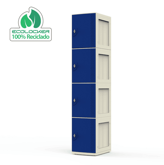 Nk 1764 04 portas – Armário Plástico EcoLocker 04 portas 1
